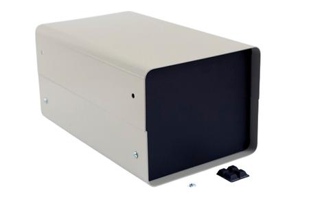 1401A Hammond 1401 Grey, Aluminium & Steel Enclosure, 152 x 254 x 127mm