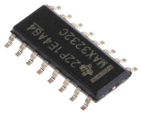 MAX3232CDR Texas Instruments  Line Transceiver, 16-Pin SOIC