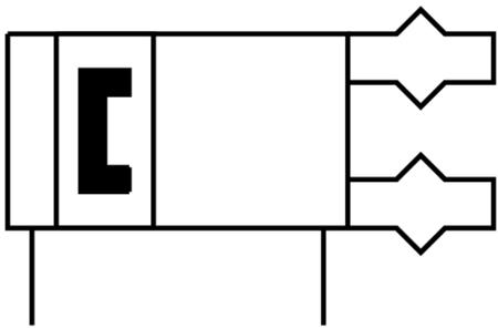 DHPS-35-A Festo 2 Finger Double Action Pneumatic Gripper,