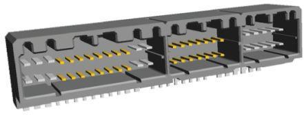 2-175448-6 TE Connectivity MULTILOCK 040/070 II Series 54 Way 2 Row Female Right Angle PCB Housing