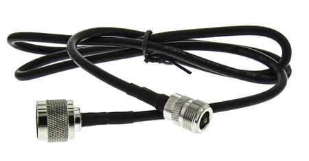 CBA-NF-NM1 RF Solutions CBA Series Male Type N to Female Type N, 1 m 50 Ω