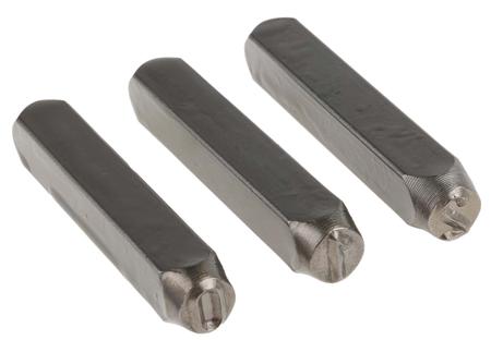 251-794 RS PRO 8mm x 9 Piece Engraving Punch Set, (0 → 9)