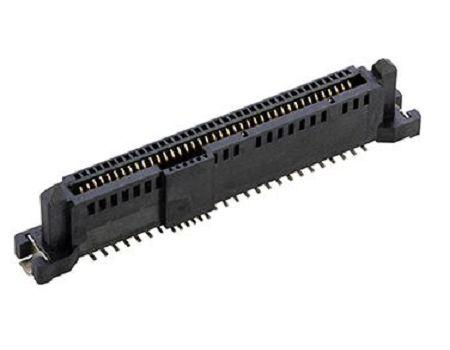PSAS5F3130021TR Amphenol Communications Solutions Vertical Receptacle Edge Connector, 68-Contacts, 0.8 mm, 1.27 mm Pitch, 2-Row