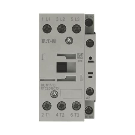 277001-DILM17-10-110V50HZ-120V60HZ- Eaton xStart DILM 3 Pole Contactor - 17 A, 110 V ac Coil, 3NO, 7.5 kW