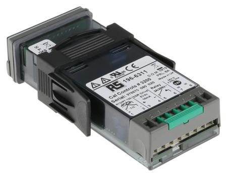 320050 CAL , PID Temperature Controller, 48 x 24 (1/32 DIN)mm, 2 Output Relay, 24 V ac/dc Supply Voltage