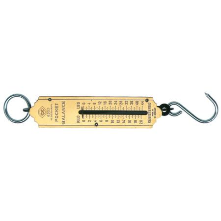 T6202 044 CK Spring Balance, 0.5 kg Resolution No , Metric Scale, 20kg Weight Capacity