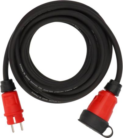 9162051100 brennenstuhl 5m 1 Socket Type E - French Extension Lead, 230 V, IP44
