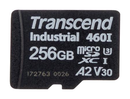 TS256GUSD460I Transcend 256 GB Industrial MicroSDXC Micro SD Card