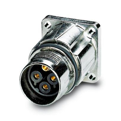 1607768 Phoenix Contact Circular Connector, 8 Contacts, Front Mount, M17 Connector, Socket, Female, IP67, ST Series