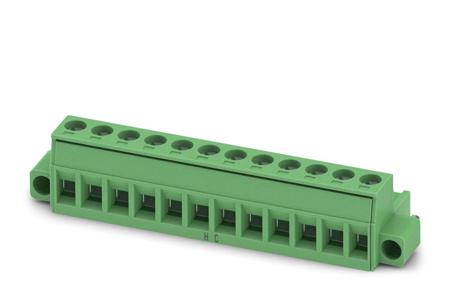 1912171 Phoenix Contact, 5mm Pitch, MSTB 2.5 HC/12-STF, 12 Way, Pluggable Terminal Block, Plug, Screw Termination,