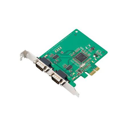 CP-102EL-DB9M MOXA 2 Port PCIe RS232 Serial Card