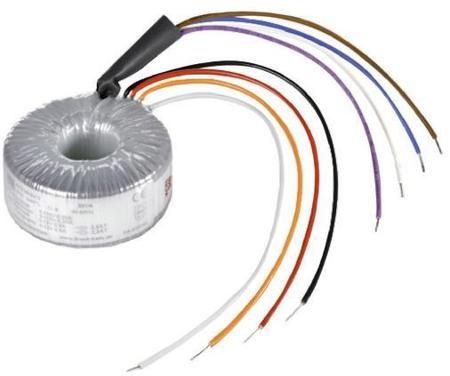 RKD-800-2x115 2 Output Toroidal Transformer, 800VA, 2 x 115V ac