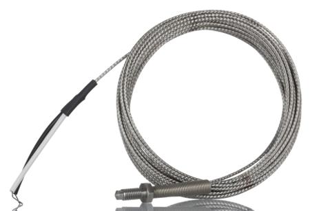 268-4525 RS PRO Type K Nozzle Thermocouple 2m Length, M6 x 1mm Diameter, -60°C → +350°C