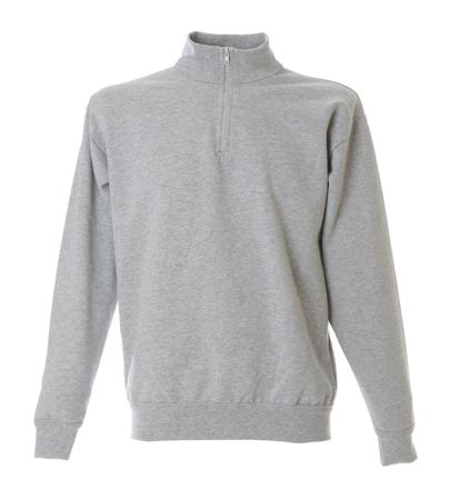 989211-M-MELANGE JRC 989211 Light Grey 20% Polyester, 80% Cotton Sweat Shirt M