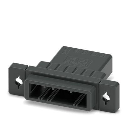 1341136 Phoenix Contact, 3.81mm Pitch, 5 Way, , Pluggable Terminal Block, Feed Through Plug, Flange Mount, Snap In Termination,
