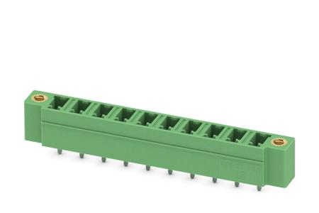 1847699 Phoenix Contact, 5.08mm Pitch, MCV 1.5/10-GF-5.08, 10 Way, Pluggable Terminal Block, Header, Solder Termination,