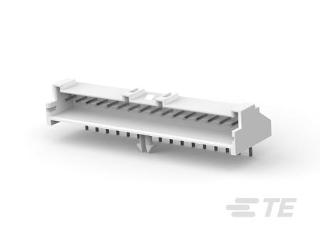1-1744426-6 TE Connectivity Economy Power 2.5 Series Right Angle Board PCB Header, 16 Contact(s), 2.5 mm Pitch, 1 Row, Shrouded