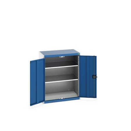 40031021-11V Bott 2 Door Sheet Steel Floor Standing Cupboard, 800 X 525 X 1000mm
