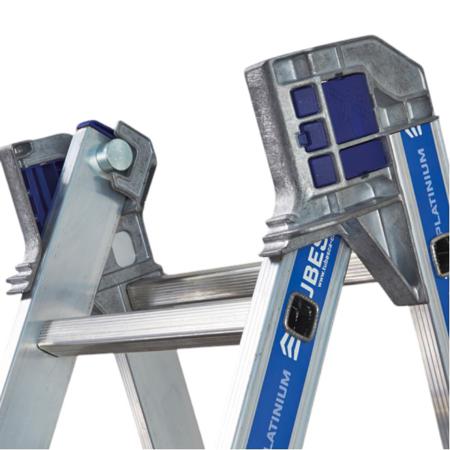 02442610 TUBESCA , Aluminium Combination Ladder 10 steps 2.92m Open length