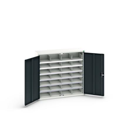 16926502.19 Bott 2 Door Sheet Steel Cupboard, 1050 x 350 x 1000mm