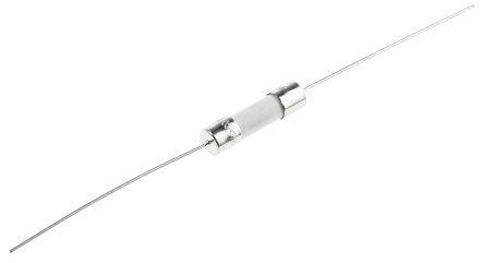 911-3455 RS Pro UBM-P Ceramic Cartridge Fuse, 2A, Fuse Speed F, 5 x 20mm