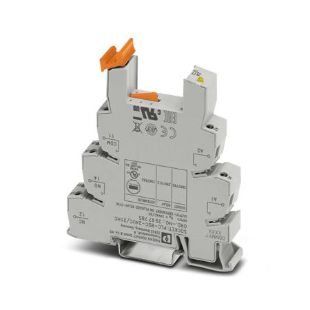 2967785 Phoenix Contact PLC-BSC- 24UC/21HC 1 Pin 24V ac/dc DIN Rail Module
