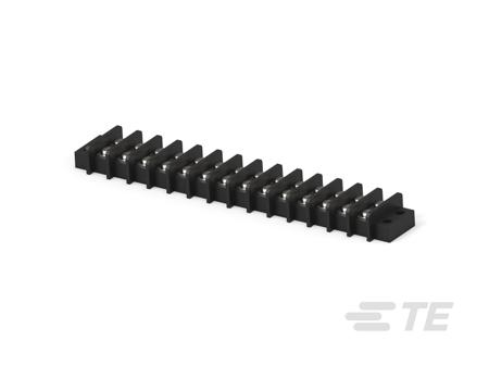 1-1546670-4 TE Connectivity Barrier Strip, 14 Contact, 11.1mm Pitch, 2 Row, 25A, 300 V