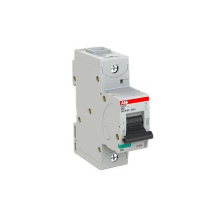 2CCS861001R0401 ABB S800S MCB, 1P, 40A Curve D, 240V AC, 50 kA Breaking Capacity
