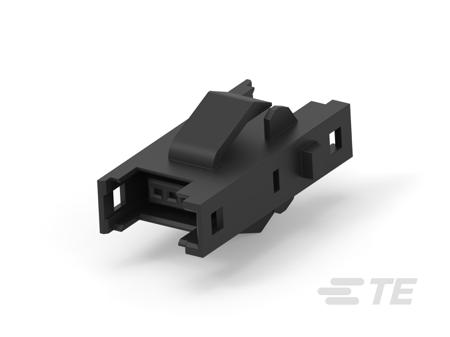 1473571-3 TE Connectivity RITS Connector Junction Box (2D Type) 3 Way Straight Panel Mount 2.007mm Pitch Black