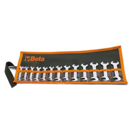 73/B13N BETA 13-Piece Double Ended Open Spanner, 4.5 mm, 4 mm, 5.5 mm, 5 mm, 6 mm, 7 mm, 8 mm, 9 mm, 10 mm, 11 mm, 12 mm, 13