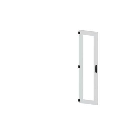 8MF1870-2UT15-0BE2 Siemens 8MF18 Series Glass, Steel RAL 7035 Glazed Door, 1800mm H, 450mm W for Use with SIVACON 8MF1