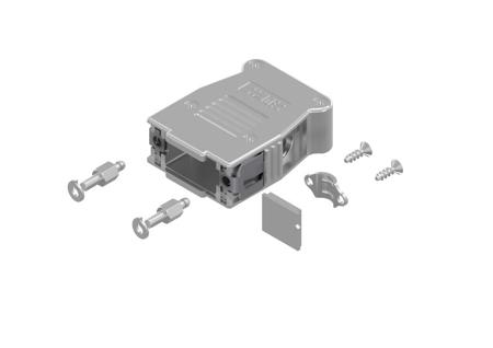 16-003200E Amphenol Industrial 16-0032 Cable Mount D-sub Connector, with Snap locks