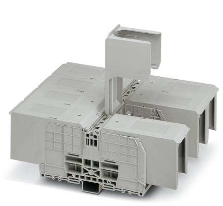 3076061 Phoenix Contact RBO 12-4L-HC Series Grey Terminal Block, 240mm², 1-Level, Bolt Termination