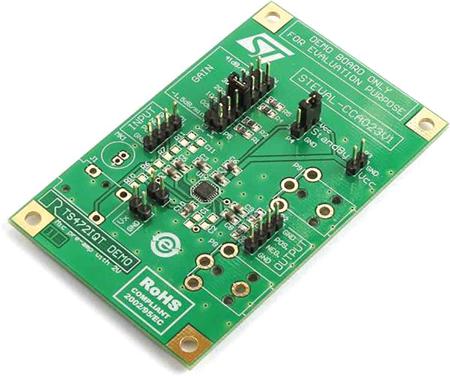 STEVAL-CCA023V1 STMicroelectronics , Demonstration Board for Low Noise Microphone Preamplifier Demonstration Board for