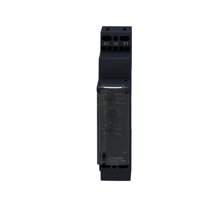 RE17RMMWS Schneider Electric Harmony Time Series DIN Rail Mount Timer Relay, 12 → 240V ac/dc, 1-Contact, 1 s →