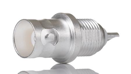246-9447 RS PRO, jack Panel Mount BNC Connector, 50Ω, Solder Termination, Straight Body