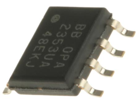 OPA2353UA Texas Instruments, Operational Amplifier, 44 MHz, 8-Pin 5.5 V SOIC