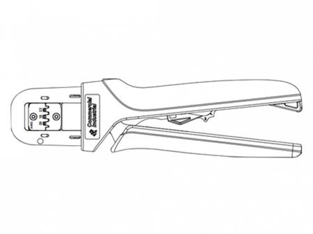 FLHCT003 Amphenol Communications Solutions FLHCT0  Hand Crimp Tool for Crimp Contacts