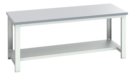 41004177-16V Bott 41004177.16V Sheet Steel Workbench, 350kg Max Load, 840mm x 900mm x 2000mm