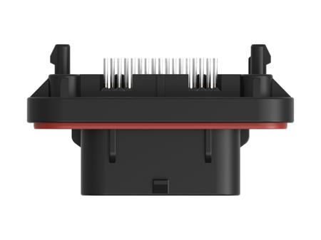 1-2388688-3 TE Connectivity, SUPERSEAL Automotive Connector Plug Black PCB Mount 34 Way, Through Hole Termination