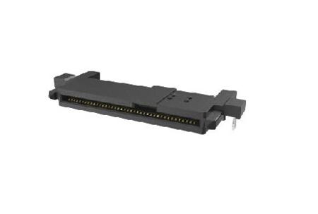 PSAS5F2130021TR Amphenol Communications Solutions Right Angle Receptacle Edge Connector, 68-Contacts, 0.8 mm, 1.27 mm Pitch, 2-Row
