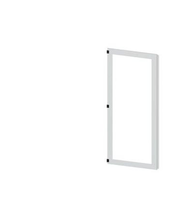 8MF1290-2UT25-0BE2 Siemens 8MF12 Series Glass, Steel RAL 7035 Partial Door, 2200mm H, 900mm W for Use with SIVACON 8MF1