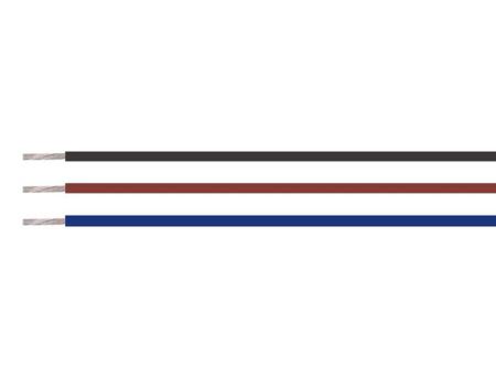45402 Helukabel SiFF Series Red 1 Hook Up Wire, 18, Silicone Insulation,