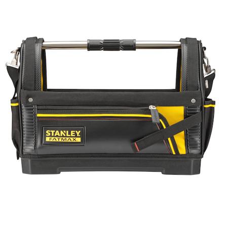1-93-951 Stanley 600 Denier Fabric, Leather Tool Bag 480mm x 250mm x 330mm