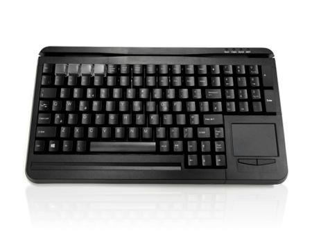 KYB500-S109C Ceratech  Wired USB Compact Keyboard, QWERTY (UK), Black