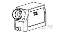 1-1102289-7 TE Connectivity Hood, HB.16, Cable Mount