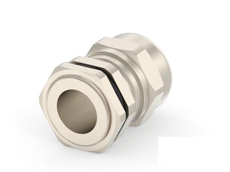1SNG625068R0000 1SNG Series Brass Brass, CR, NBR, PA 6 Cable Gland, PG13.5 Thread, 6mm Min, 12mm Max, IP66, IP68