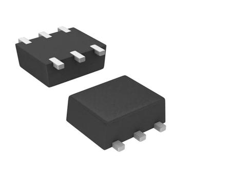 SI1034CX-T1-GE3 Vishay Dual TrenchFET 2 Type N-Channel MOSFET, 0.5 A, 20 V Enhancement, 6-Pin SC-89