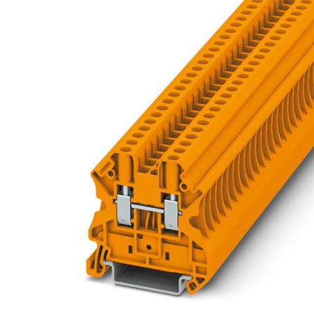 3045101 Phoenix Contact  UT 4 OG Series Orange, Single-Level, Screw Termination