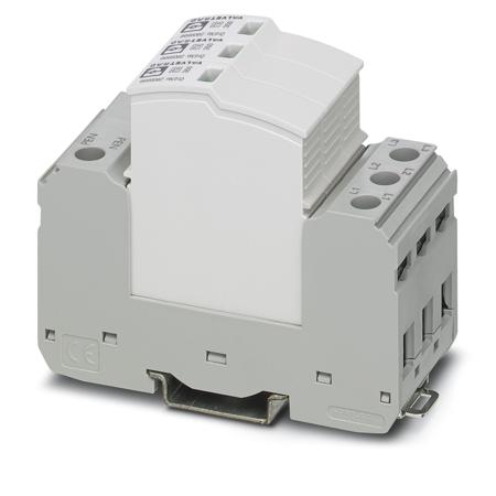 2909591 Phoenix Contact 3 Phase Surge Protector, DIN Rail Mount